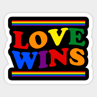 Love Wins Sticker